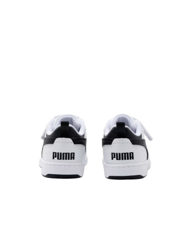 PUMA 397420 02 BLANCO-NEGRO ZAPATILLA DEPORTIVA REBOUND V6 LO NIÑO