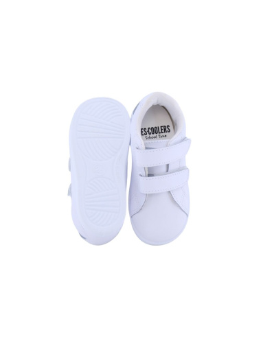 DEPORTIVO BEBÉ BLANCO VELCRO ESCOOLERS E162