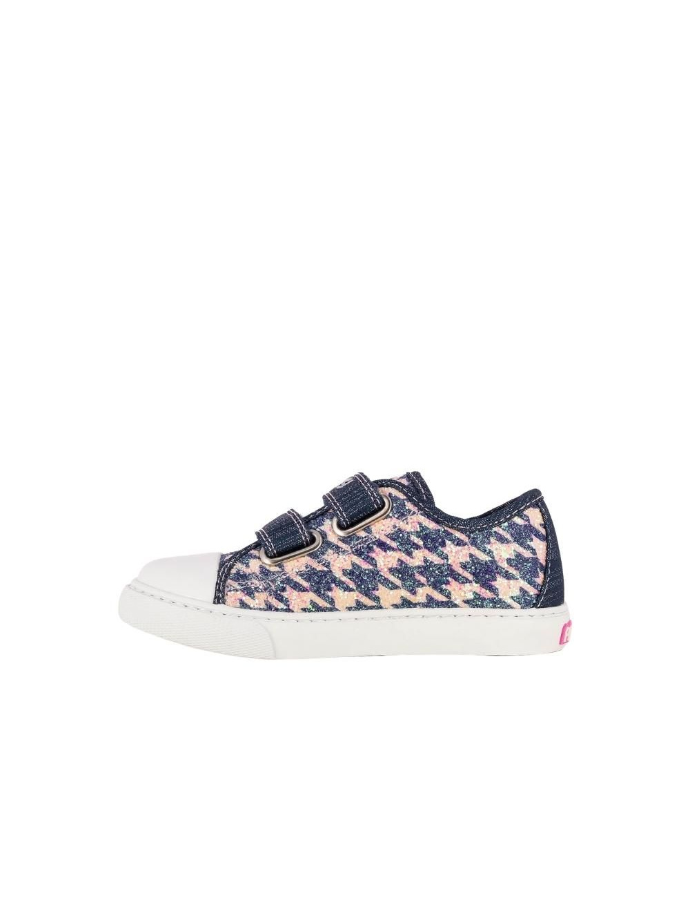 PABLOSKY DENIM NAVY GLITTER ZAPATILLA LONA 2 VELCROS NIÑA