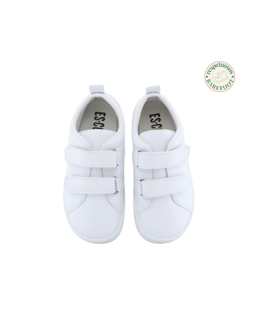 ZAPATO DEPORTIVO RESPETUOSO DOS VELCROS ESCOOLERS EAF210101 OSLO BLANCO