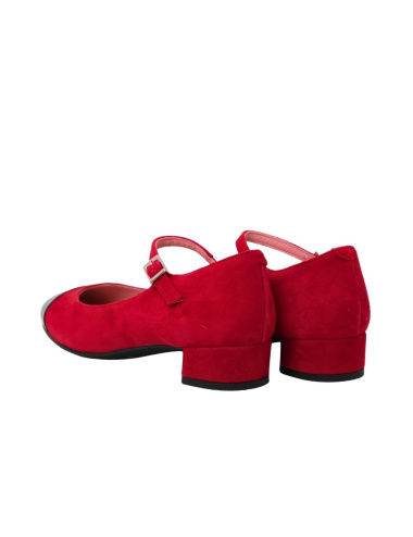 ESCOOLERS ZAPATO MARY JANE AFRODITA PUNTERA E2330 ROJO