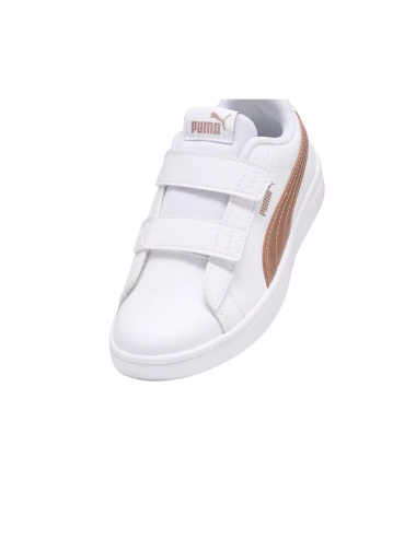 PUMA 394254 04 BLANCO-ROSA RICKIE CLASSIC V INF  NIÑA