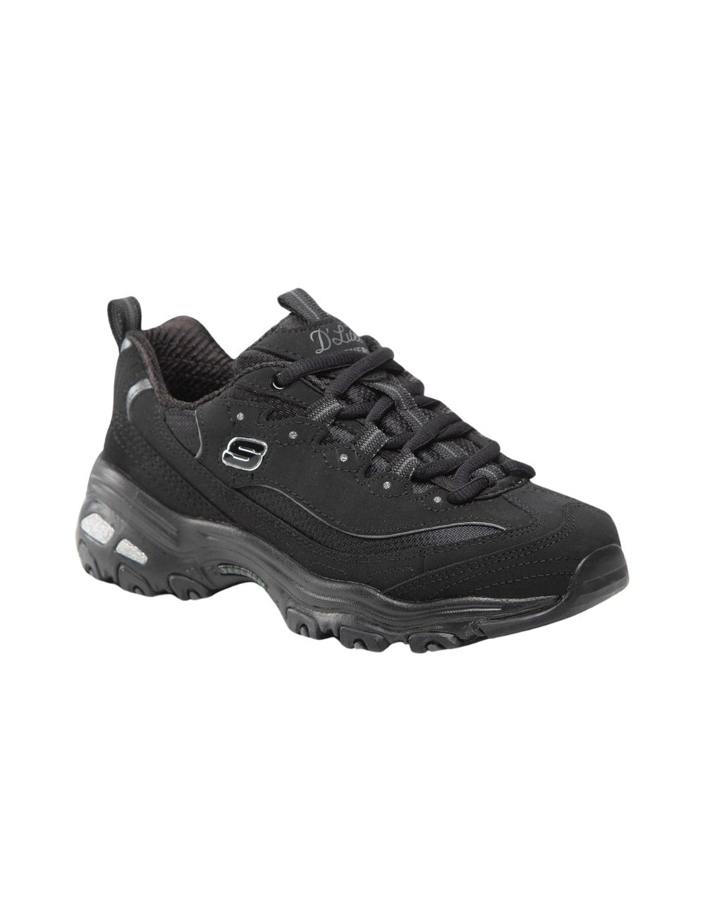 SKECHERS 11930 BBK D'LITES BIGGEST  FAN MUJER