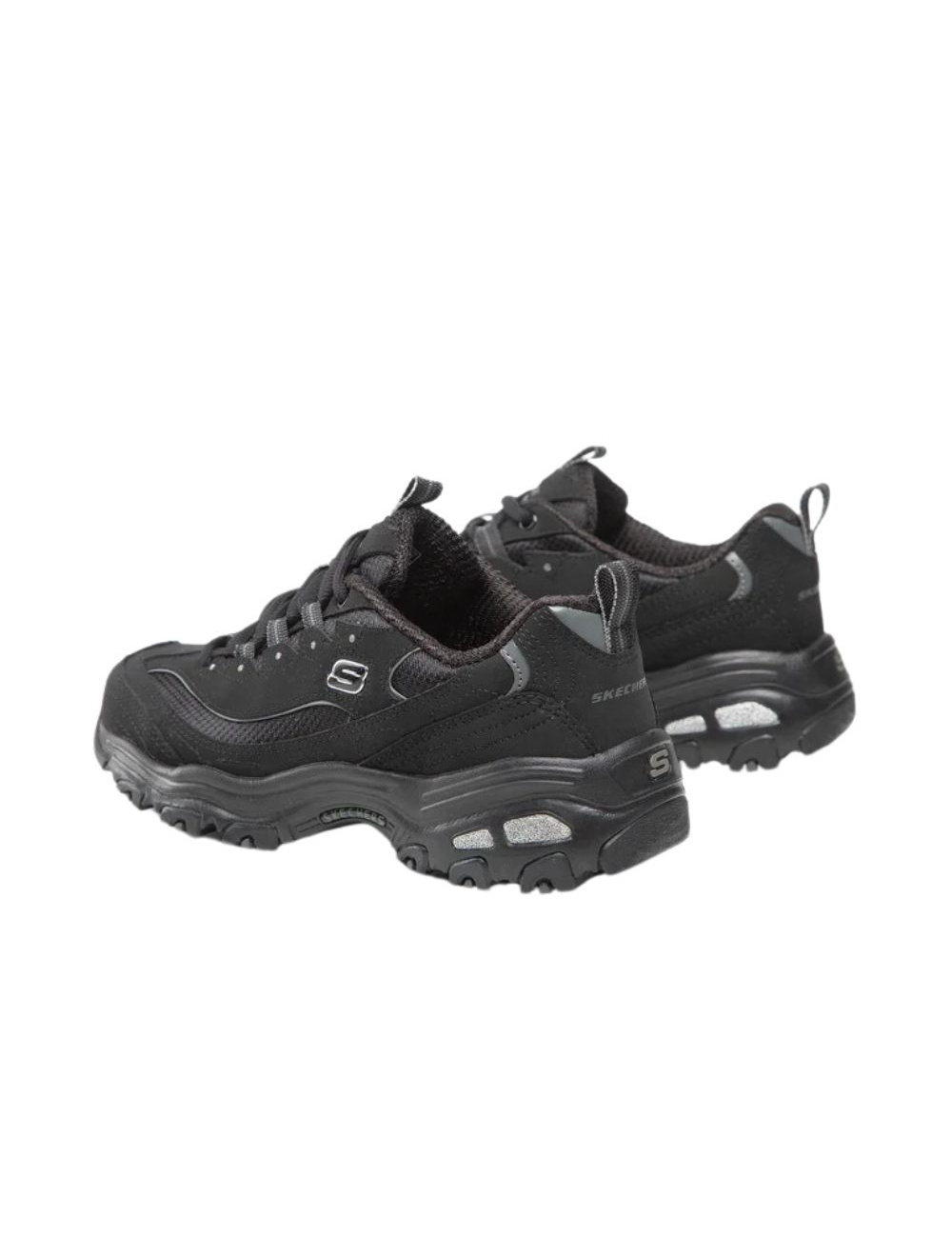 SKECHERS 11930 BBK D'LITES BIGGEST  FAN MUJER