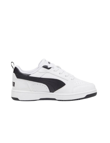 PUMA 393833 02 BLANCO-NEGRO ZAPATILLA DEPORTIVA REBOUND V6 LO RJ NIÑO