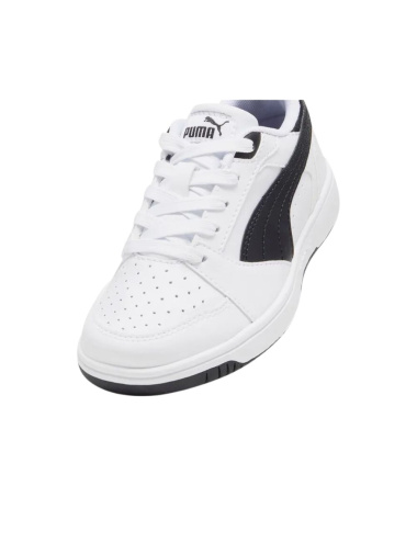 PUMA 393833 02 BLANCO-NEGRO ZAPATILLA DEPORTIVA REBOUND V6 LO RJ NIÑO