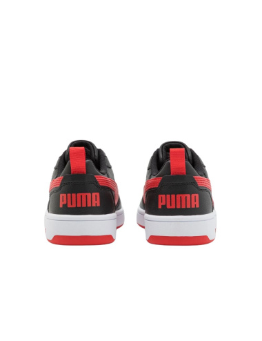 PUMA 393833 11 NEGRO-ROJO ZAPATILLA DEPORTIVA REBOUND V6 LO RJ NIÑO