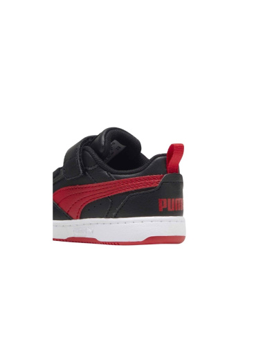 PUMA 397420 11 NEGRO-ROJO ZAPATILLA DEPORTIVA REBOUND V6 LO NIÑO