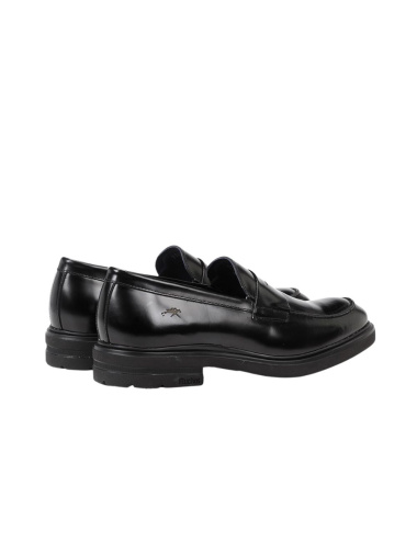 MOCASINES NEGROS DE PIEL PARA HOMBRE FLUCHOS F0633