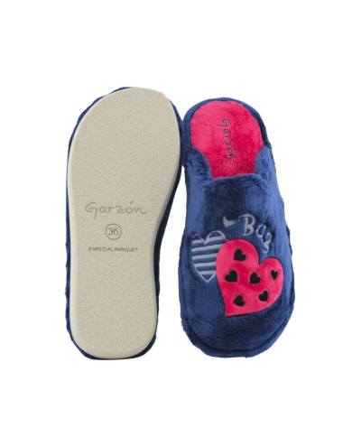 GARZON ZAPATILLA CASA PARQUET MARIQUITA Y CORAZÓN P487.275 MUJER