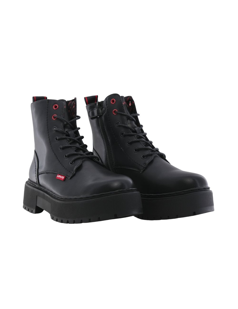 LEVIS KIDS BOTIN MILITAR CHERRY VCOO0041S