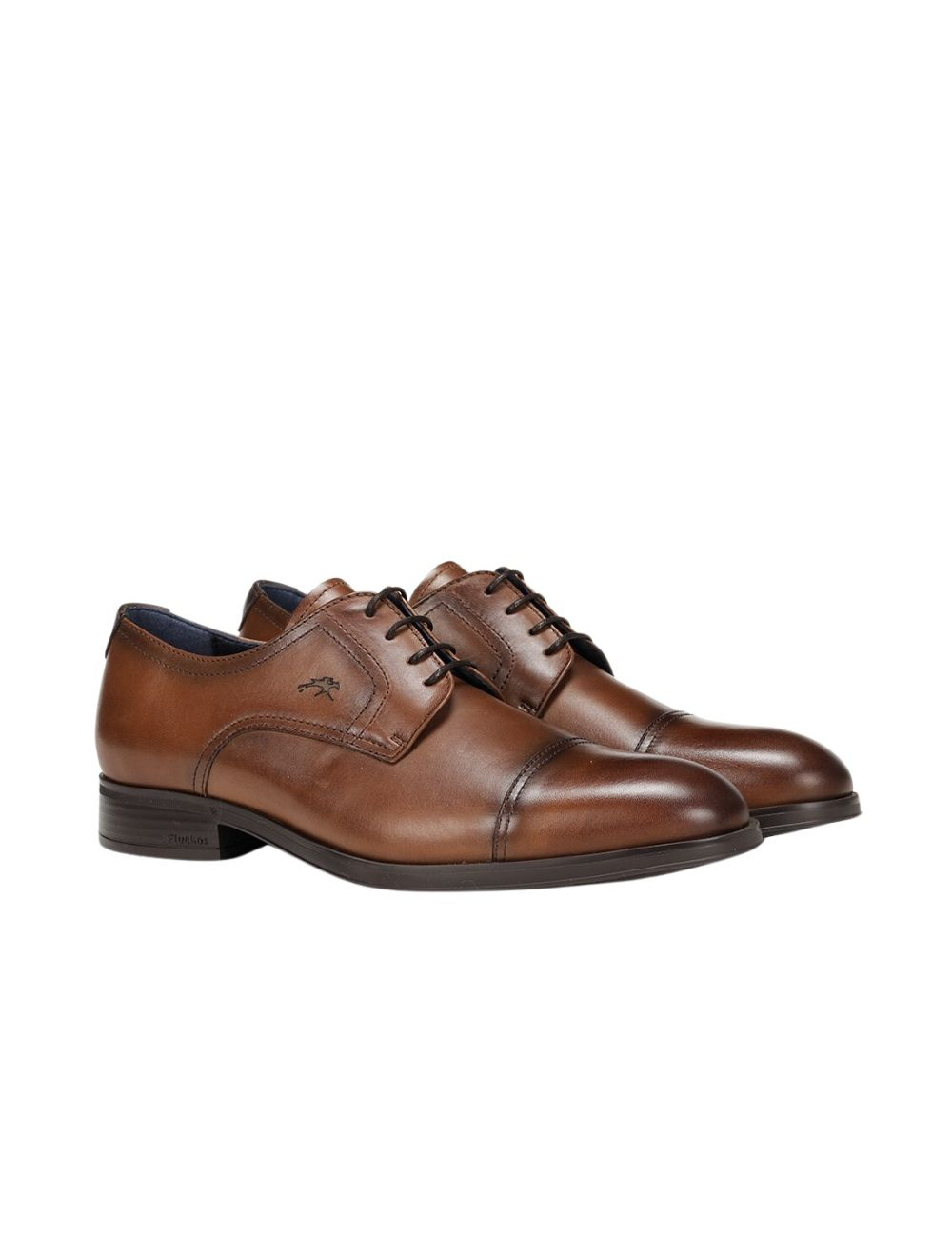 FLUCHOS ZAPATO PIEL F1885 HABANA CUERO HOMBRE