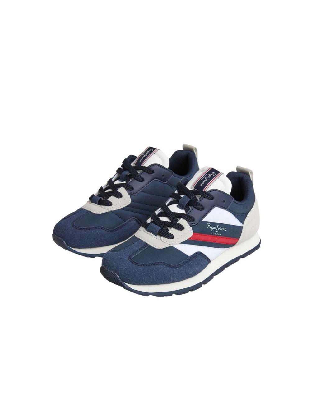 Pepe Jeans Zapatillas London Classic G azul - Tienda Esdemarca calzado,  moda y complementos - zapatos de marca y zapatillas de marca